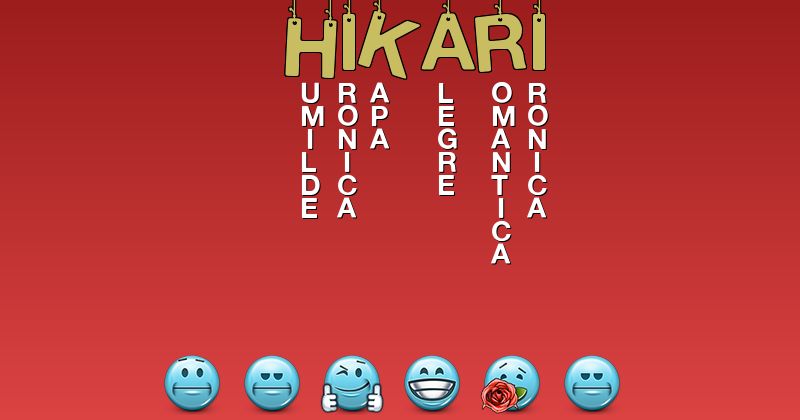 Emoticones para hikari - Emoticones para tu nombre