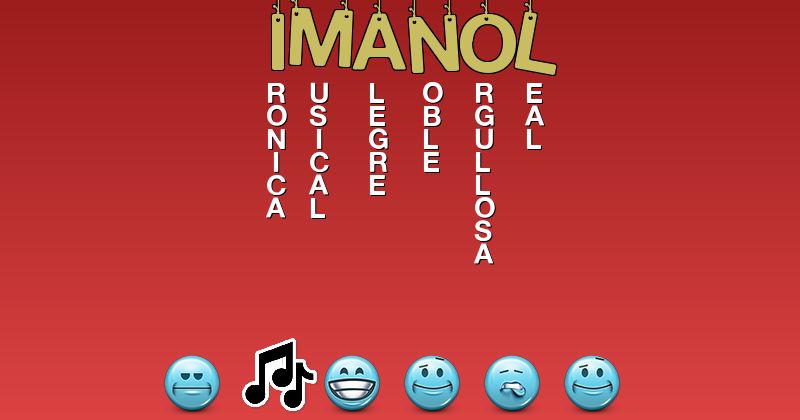 Emoticones para imanol - Emoticones para tu nombre
