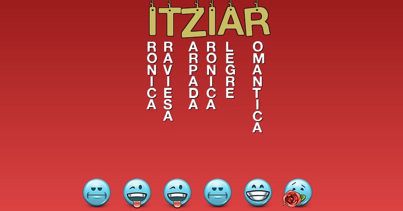 Emoticones para itziar - Emoticones para tu nombre