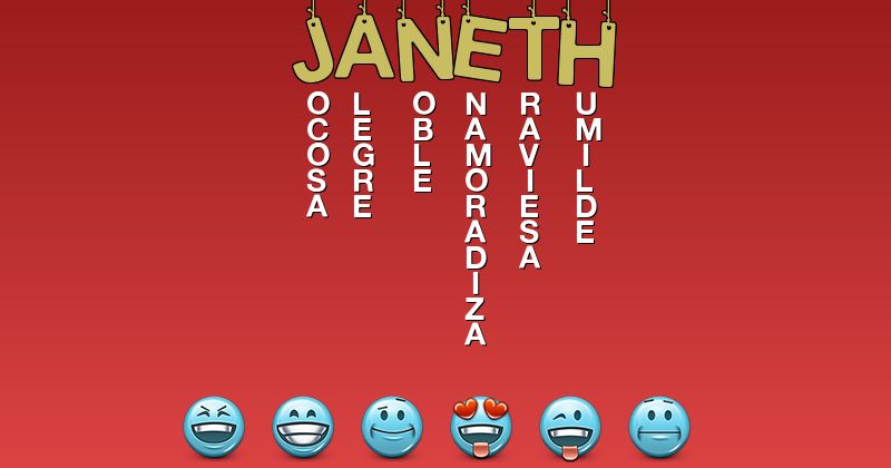 Emoticones para janeth - Emoticones para tu nombre