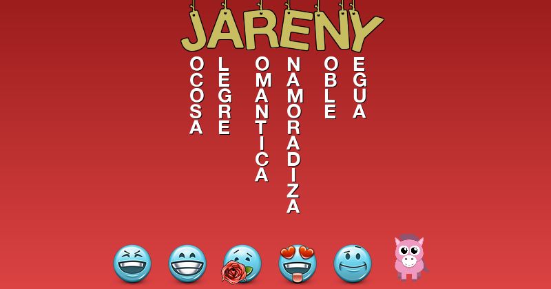 Emoticones para jareny - Emoticones para tu nombre