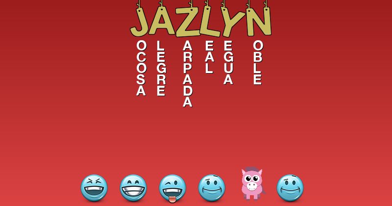 Emoticones para jazlyn - Emoticones para tu nombre