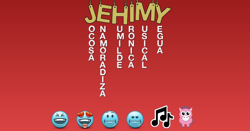 Emoticones para jehimy - Emoticones para tu nombre