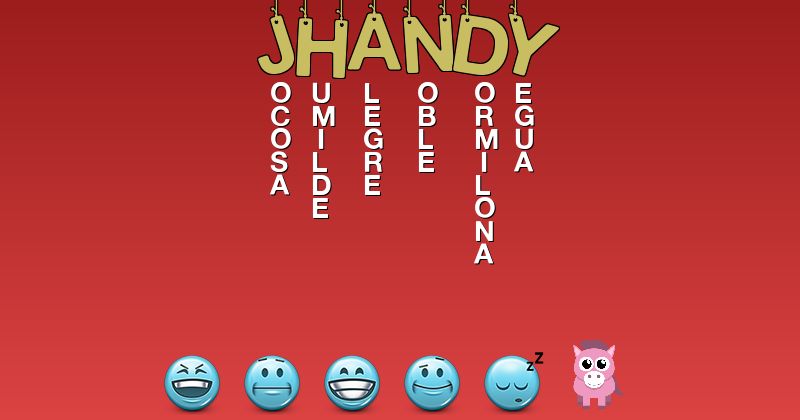 Emoticones para jhandy - Emoticones para tu nombre