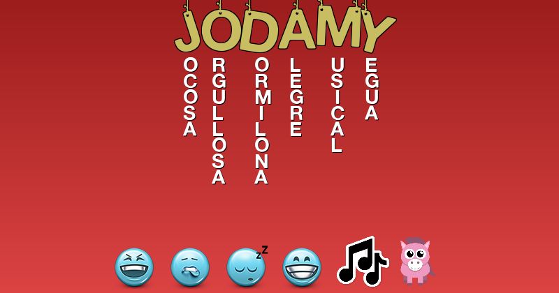 Emoticones para jodamy - Emoticones para tu nombre