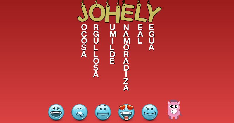 Emoticones para johely - Emoticones para tu nombre