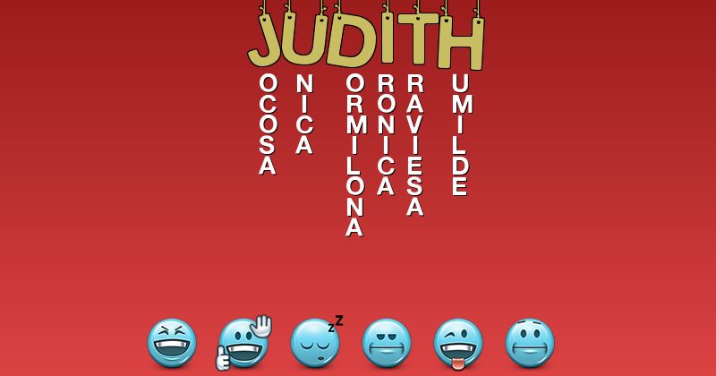 Emoticones para judith - Emoticones para tu nombre