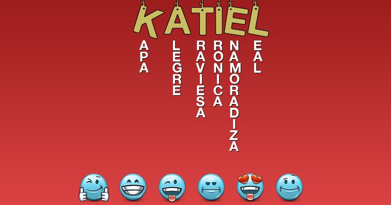 Emoticones para katiel - Emoticones para tu nombre