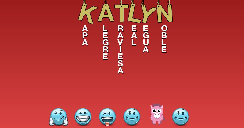 Emoticones para katlyn - Emoticones para tu nombre