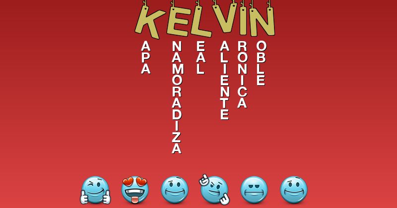 Emoticones para kelvin - Emoticones para tu nombre