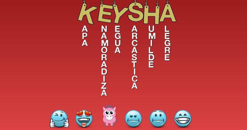 Emoticones para keysha - Emoticones para tu nombre