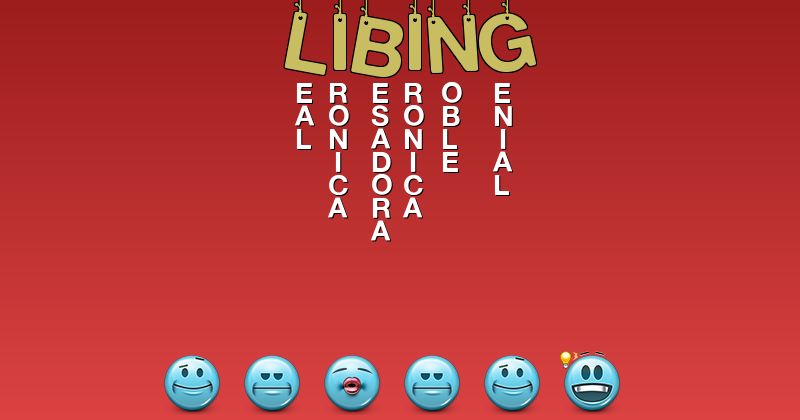Emoticones para libing - Emoticones para tu nombre