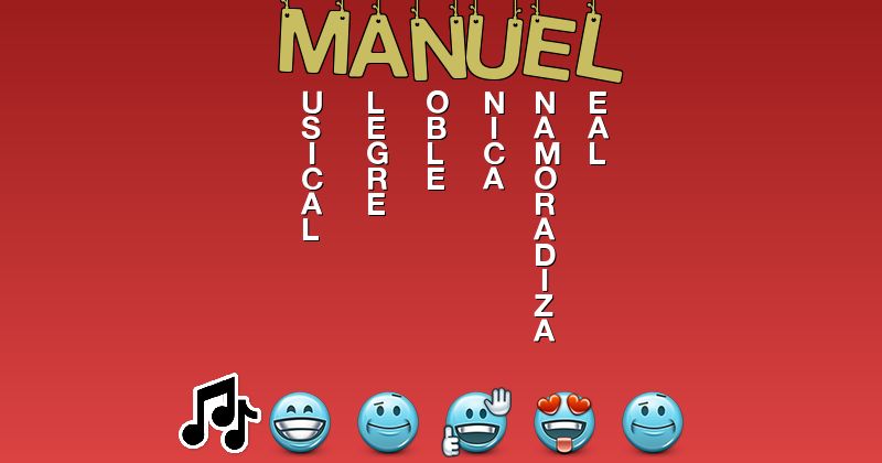 Emoticones para manuel - Emoticones para tu nombre