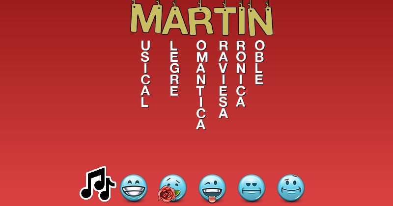 Emoticones para martin - Emoticones para tu nombre