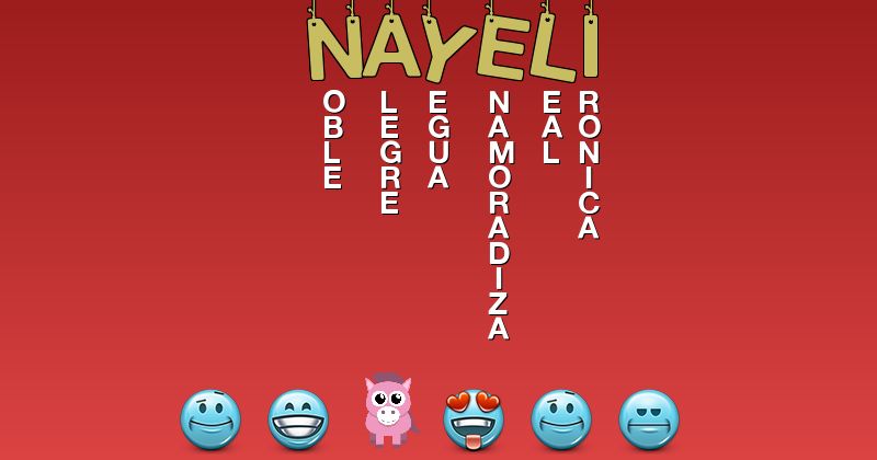 Emoticones para nayeli - Emoticones para tu nombre