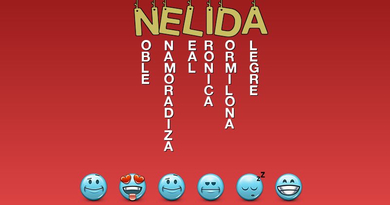 Emoticones para nelida - Emoticones para tu nombre