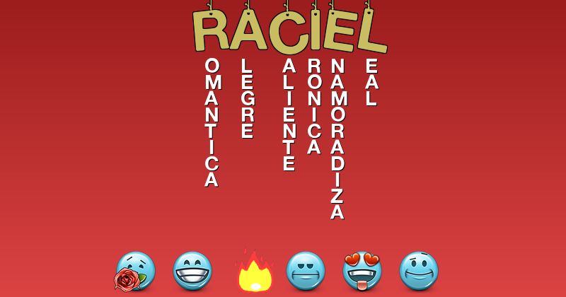 Emoticones para raciel - Emoticones para tu nombre
