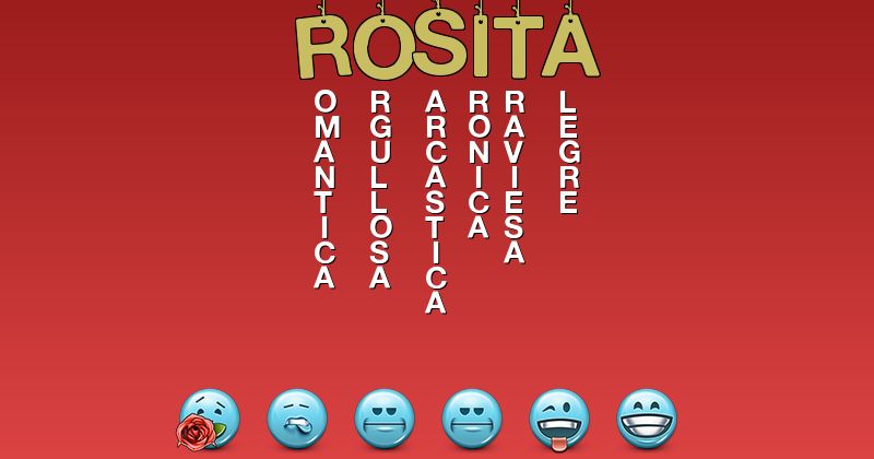 Emoticones para rosita - Emoticones para tu nombre