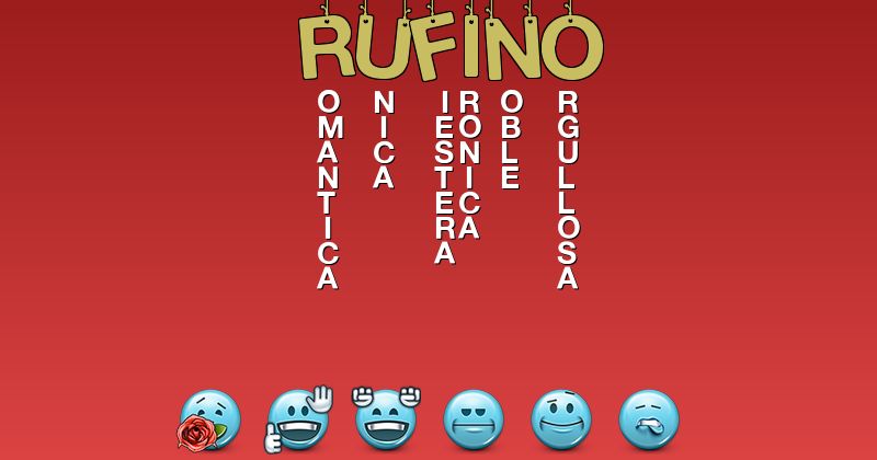 Emoticones para rufino - Emoticones para tu nombre