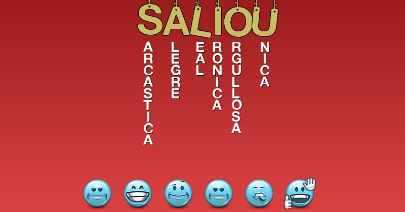 Emoticones para saliou - Emoticones para tu nombre