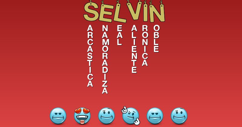 Emoticones para selvin - Emoticones para tu nombre