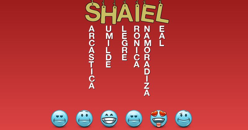 Emoticones para shaiel - Emoticones para tu nombre