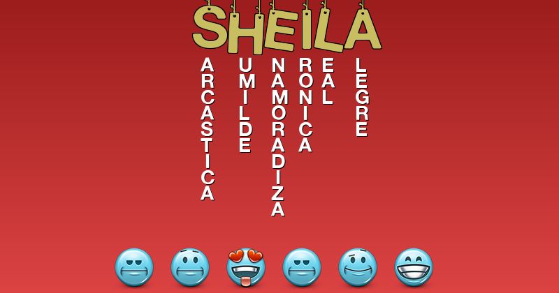 Emoticones para sheila - Emoticones para tu nombre