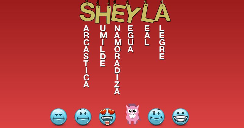 Emoticones para sheyla - Emoticones para tu nombre