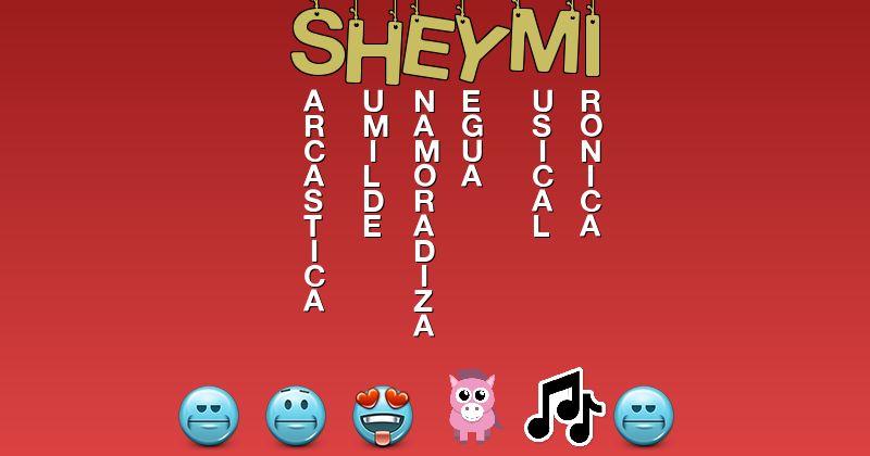 Emoticones para sheymi - Emoticones para tu nombre