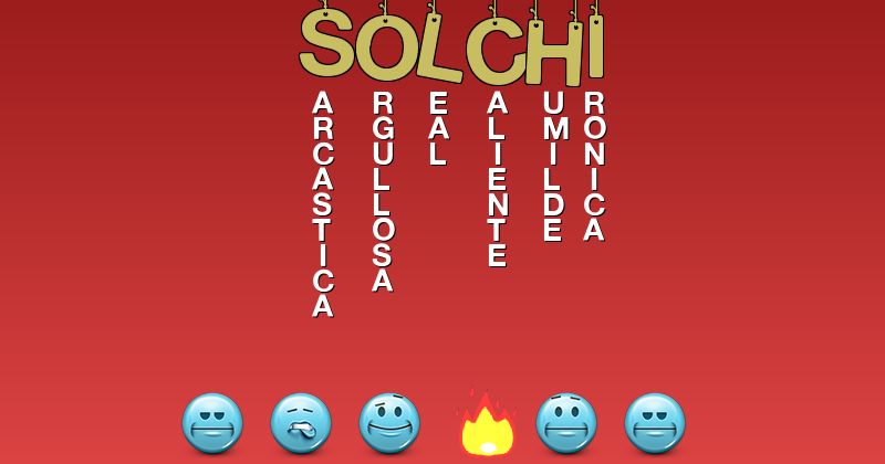 Emoticones para solchi - Emoticones para tu nombre