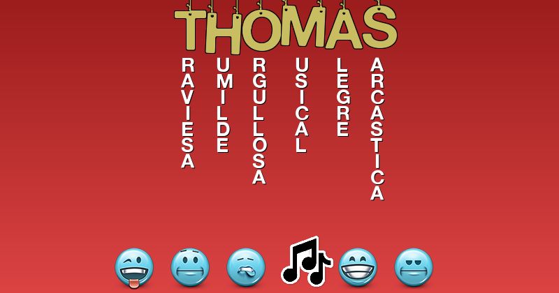Emoticones para thomas - Emoticones para tu nombre
