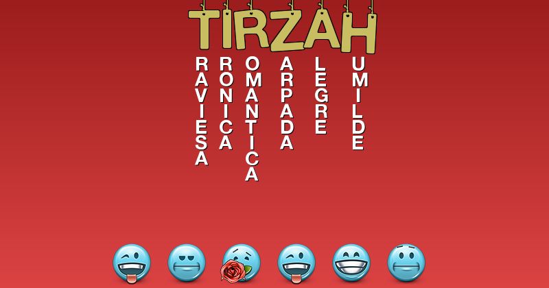 Emoticones para tirzah - Emoticones para tu nombre