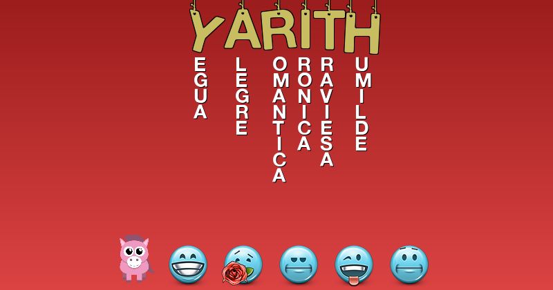 Emoticones para yarith - Emoticones para tu nombre