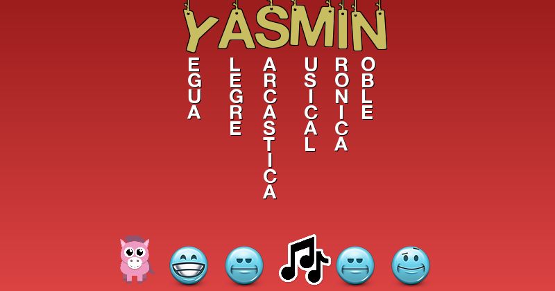 Emoticones para yasmin - Emoticones para tu nombre