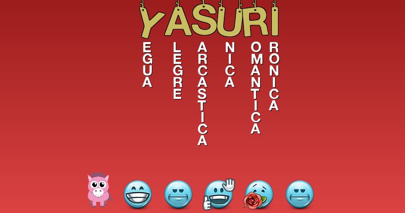 Emoticones para yasuri - Emoticones para tu nombre