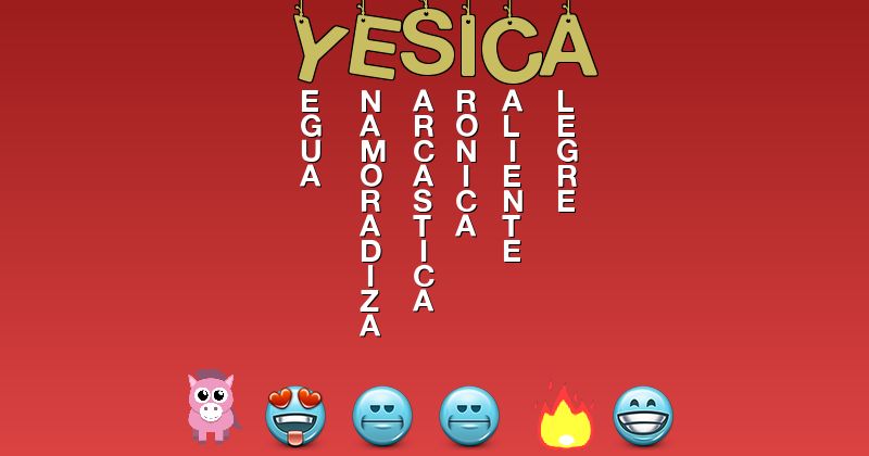 Emoticones para yesica - Emoticones para tu nombre