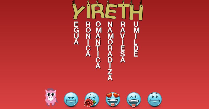 Emoticones para yireth - Emoticones para tu nombre