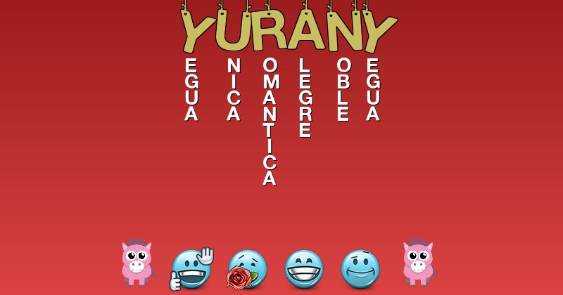 Emoticones para yurany - Emoticones para tu nombre