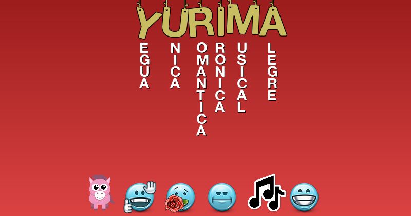 Emoticones para yurima - Emoticones para tu nombre