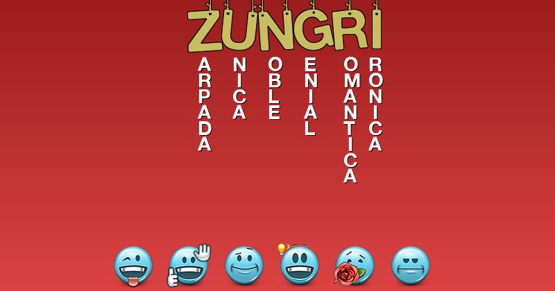 Emoticones para zungri - Emoticones para tu nombre