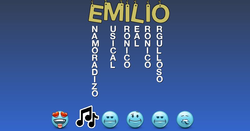 Emoticones para emilio - Emoticones para tu nombre