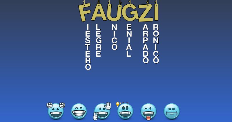 Emoticones para faugzi - Emoticones para tu nombre