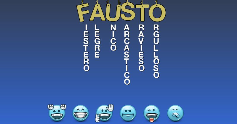 Emoticones para fausto - Emoticones para tu nombre