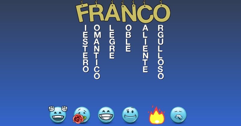 Emoticones para franco - Emoticones para tu nombre