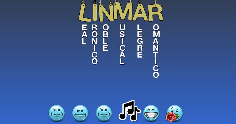 Emoticones para linmar - Emoticones para tu nombre