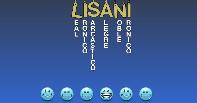 Emoticones para lisani - Emoticones para tu nombre