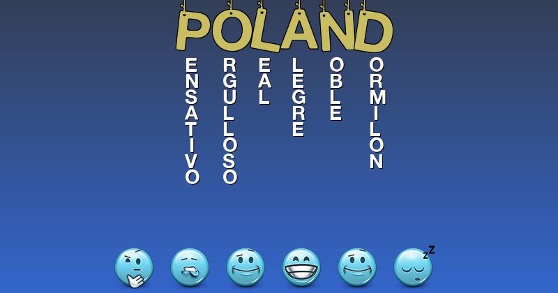 Emoticones para poland - Emoticones para tu nombre