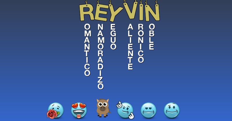 Emoticones para reyvin - Emoticones para tu nombre