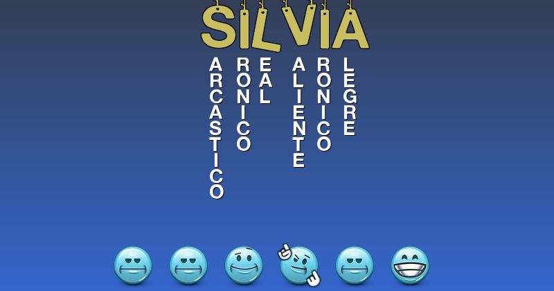 Emoticones para silvia - Emoticones para tu nombre