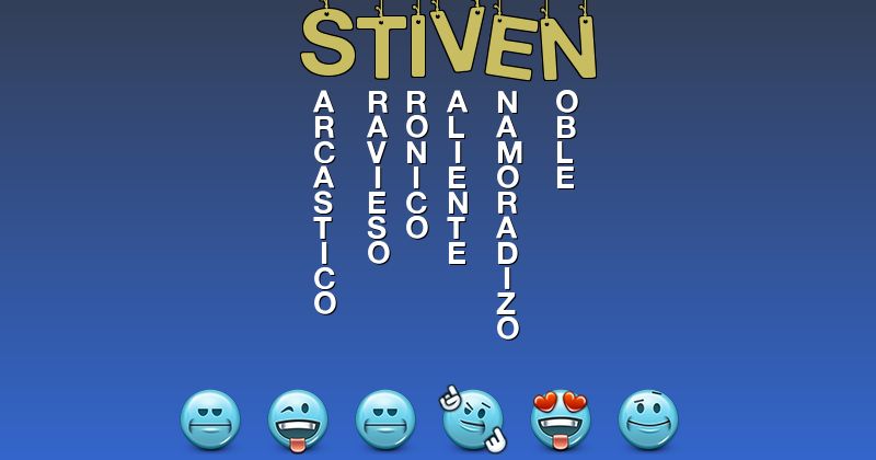 Emoticones para stiven - Emoticones para tu nombre